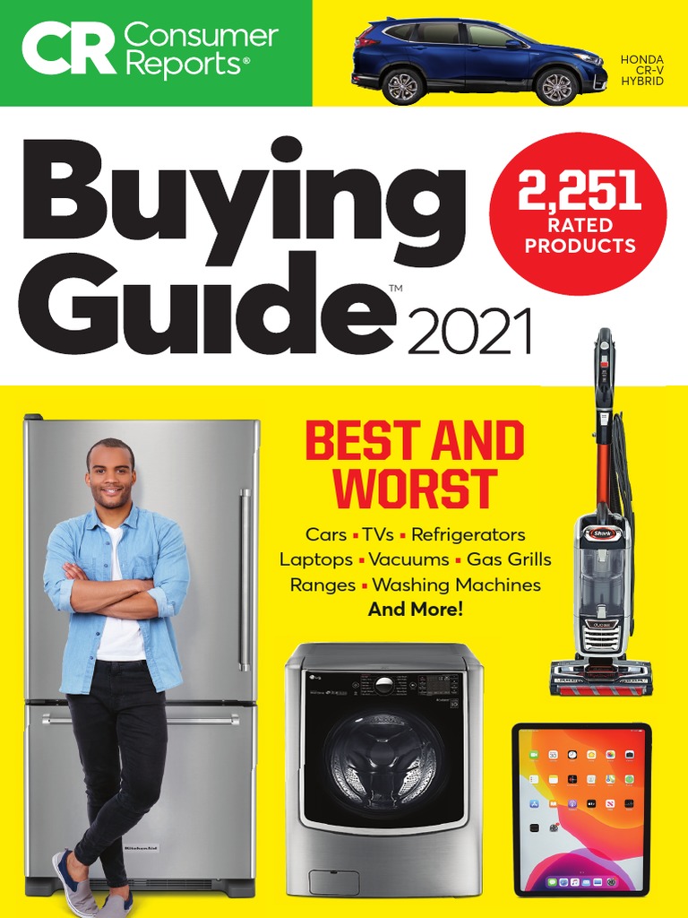 Consumer Reports Buying Guide 2021 PDF Retail Retailing