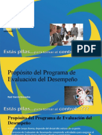 Lanzamiento de Programa de Evaluación Del Desempeño 2015