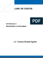 Entregable 2 - Costos 