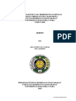 Faktor-Faktor Yang Berhubungan Dengan Kejadian Obesitas Pada Mahasiswa Fakultas Kesehatan Masyarakat Universitas Sumatera Utara TAHUN 2020