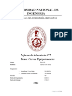 Llaboratorio de Fisica Curvas Equipotenciales