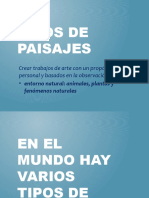 Tipos de Paisajes