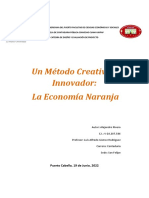 Un Método Creativo e Innovador; La Economia Naranja - Alejandro Rivero - 28.207.586