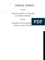 Book of Constitutions – General Index 