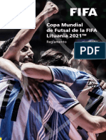 Fifa Futsal World Cup Regulations 2021