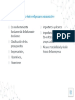 Unidad II Presupuesto Dentro Del Proceso Administrativo