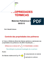 Aula 3 - Propriedades Térmicas-1