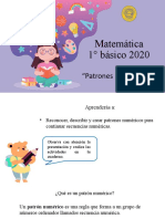 1°-6-MATEMÁTICA-PPT_Patrones-Numéricos