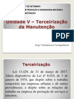 Terceirização Da Manutencao