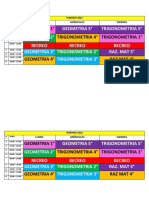 Horario Trabajo 2022