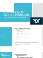 GPEC Et Ingénierie de Formation