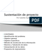 Sustentación de Proyecto