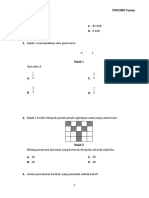 Ujian Saringan Inklusif (Matematik) 2022