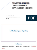 Fundamentals of Telecommunication Networks: Chapter Three