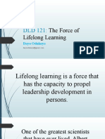 DLD 121 Lifelong Learnng