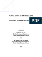 Harvard Referencing System TARC Finalised v3