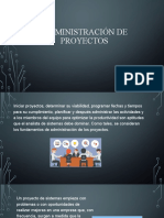 Administración de Proyectos