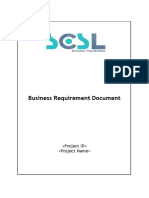 Business Requirement Document