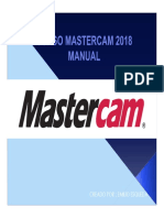 Curso Mastercam 2018-2021