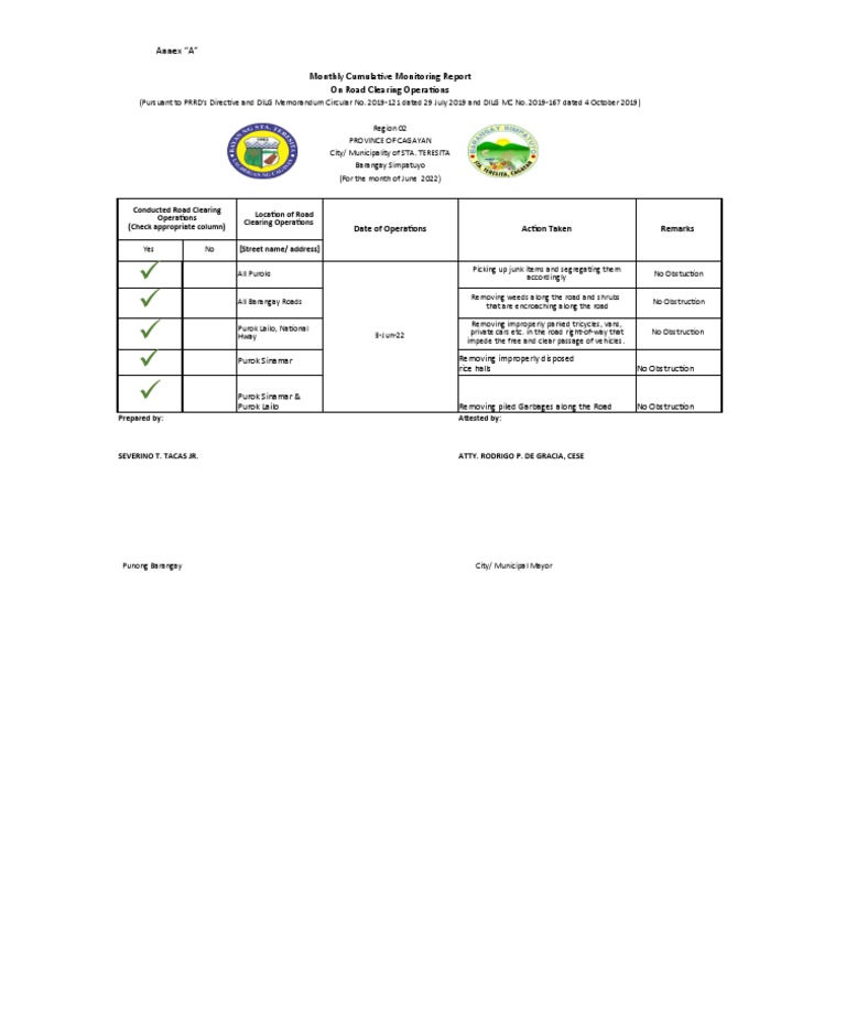 p-p-p-p-p-annex-a-monthly-cumulative-monitoring-report-on-road