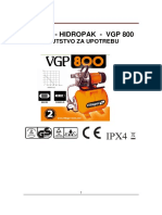 HIDROPAK Villager - VGP 800