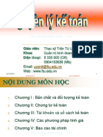 1. Bản chất và đối tượng kế toán