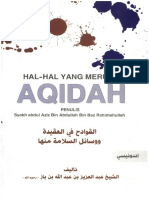 Hal-Hal Yang Merusak Aqidah