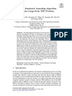 Nested Simulated Annealing Algorithm To Solve Large-Scale TSP Problem