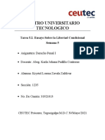 Tarea 5.2. - Ensayo Sobre La Libertad Condicional.