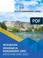 Integrated Program in Management (Ipm) : Brochure 2022-2023