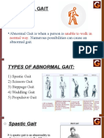 Abnormal Gait: Unable To Walk in Normal Way