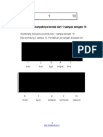 Membilang Banyaknya Benda Dari 1 Sampai Dengan 10