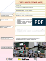 Laporan One Page Report Taklimat Kesedaran Buli Tahun 2022
