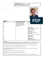 SAP FI Consultant Jens Plucinski Resume