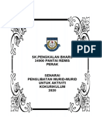 Penglibatan Murid Kokurikulum 2020