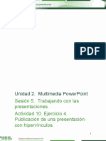 Unidad 2. Multimedia Powerpoint