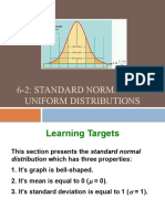 6-2: Standard Normal and Uniform Distributions