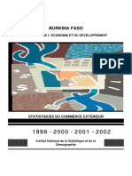 Sommaire Annuaire Commerce Exterieur 1999-2002