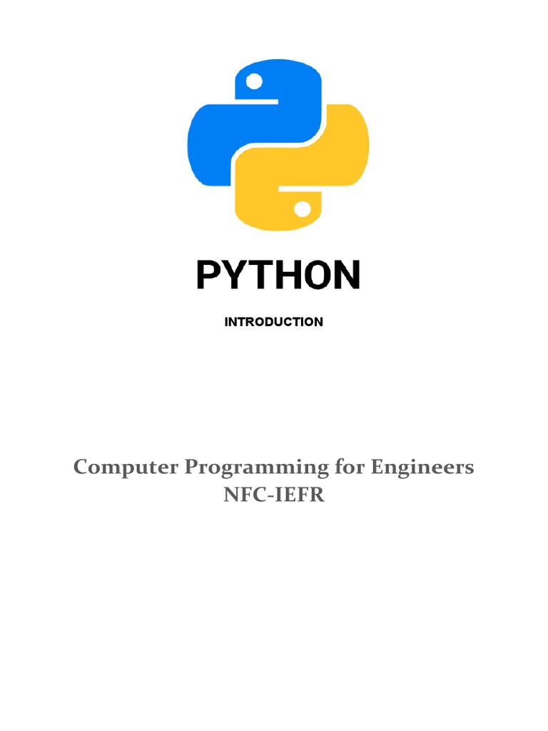 Introduction To Python | PDF | Parameter (Computer Programming ...