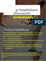 Tekstong Nanghihikayat