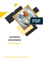 Glosario Misionero