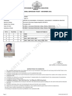 Provisional Admission Ticket for Kerala Technical Education Board Exam