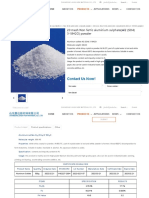 20 Mesh Non Ferric Aluminium Sulphate (Al2 (SO4) 3 18H2O) Powder-Shandong Jiada New Material Co.,LTD