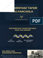 B. Implementasi Pancasila