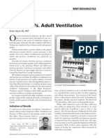 Neonate Vs Adult Ventilation