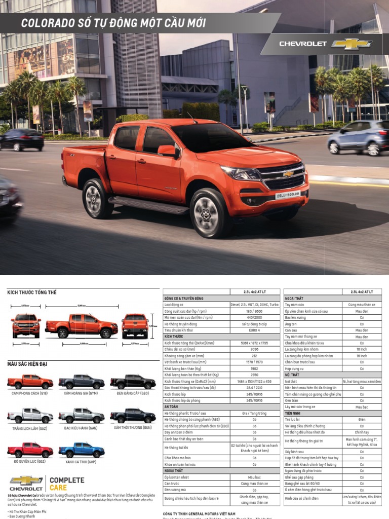 Colorado AT 4x2 Leaflet 2pages VN | PDF