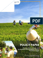 Policy Paper Sinergi, Sinkronisasi, Dan Konsolidasi Kelembagaan Petani Di Lahan Irigasi