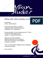 Vol 47 2011 Cultural Hybridities Philippines