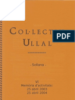 Memòria Col.lectiu Ullal núm  6