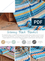 Granny Block Blanket: Yarn S Tash Se Ries